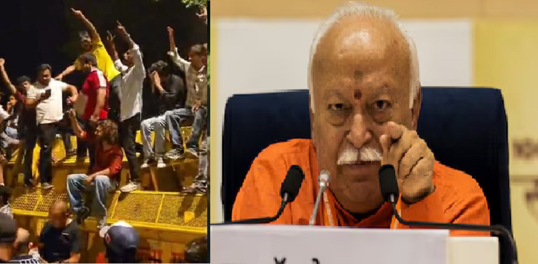 RSS प्रमुख मोहन भागवत ने जंतर मंतर पर जारी प्रदर्शन के बीच युवा पीढ़ी पर दिया बयान