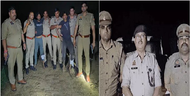 Meerut News Update: पुलिस एनकाउंटर में दो गौकश गिरफ्तार, पैर में गोली लगने से घायल; दोनों पर दर्ज हैं 32 मुकदमे