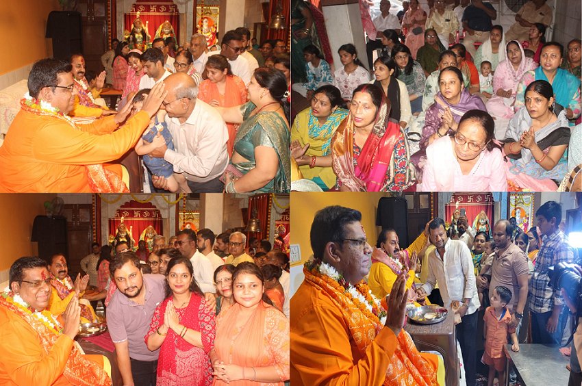  श्री बालाजी मंदिर नौचंदी मेरठ में गुरु पूर्णिमा महोत्सव का किया गया आयोजन, आचार्य मनीष स्वामी ने कहा- वेद, उपनिषद, पुराण सभी महर्षि वेद व्यास की देन