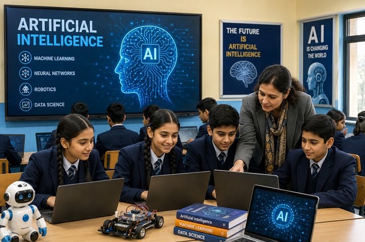 AI education: पंजाब के स्कूलों में एआई की दी जाएगी शिक्षा 