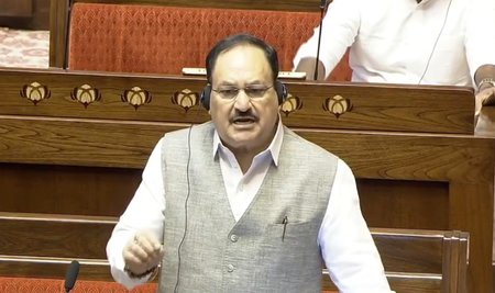 राज्यसभा में बोले जेपी नड्डा, संसद की मर्यादाओं को किया जा रहा है तार-तार 