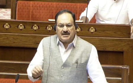 राज्यसभा में बोले जेपी नड्डा, संसद की मर्यादाओं को किया जा रहा है तार-तार 