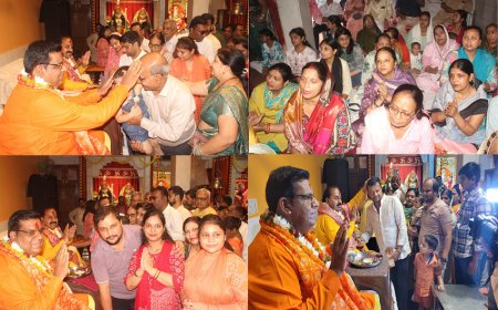  श्री बालाजी मंदिर नौचंदी मेरठ में गुरु पूर्णिमा महोत्सव का किया गया आयोजन, आचार्य मनीष स्वामी ने कहा- वेद, उपनिषद, पुराण सभी महर्षि वेद व्यास की देन