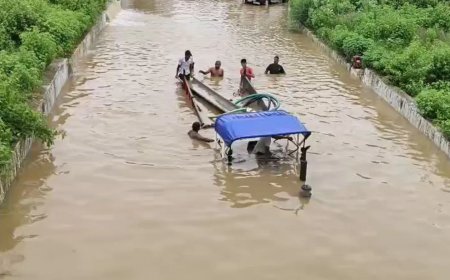 ओडिशा में भारी बारिश से जनजीवन अस्त-व्यस्त, रेलवे अंडरपास में करीब 5 फीट पानी भरने से यातायात ठप