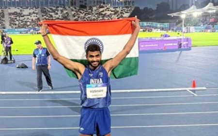 Sarvesh Kushare Commonwealth Games Silver: सर्वेश कुशारे ने रचा इतिहास! पुरुषों की हाई जंप में भारत को दिलाया पहला राष्ट्रमंडल रजत पदक
