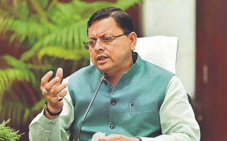 NEET प्रदर्शन पर मुख्यमंत्री धामी बोले... छात्रों की आड़ में अराजकता फैलाने की साजिश