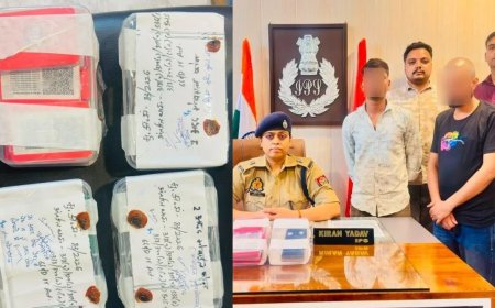 70 लाख रुपये की ठगी करने वाले गिरोह के दो शातिर अपराधी गिरफ्तार