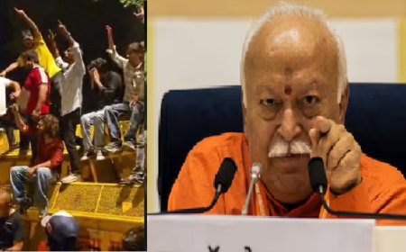 RSS प्रमुख मोहन भागवत ने जंतर मंतर पर जारी प्रदर्शन के बीच युवा पीढ़ी पर दिया बयान