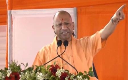 सीएम योगी ने गाजीपुर में विपक्ष पर जमकर साधा निशाना, बोले- 'पाप का पर्दा उठा तो ये कहीं मुंह दिखाने लायक नहीं बचेंगे' 
