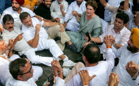 Big News: राहुल गांधी, प्रियंका और अखिलेश यादव हिरासत में लिए गए, प्रधानमंत्री आवास के बाहर कर रहे थे प्रदर्शन
