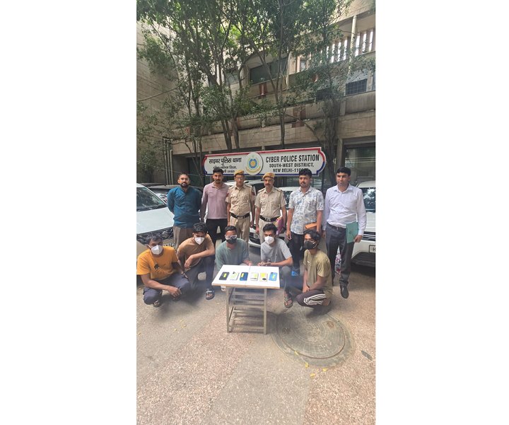 दिल्ली पुलिस ने 15.71 करोड़ रुपए के साइबर घोटाले का किया भंडाफोड़,  नौ गिरफ्तार