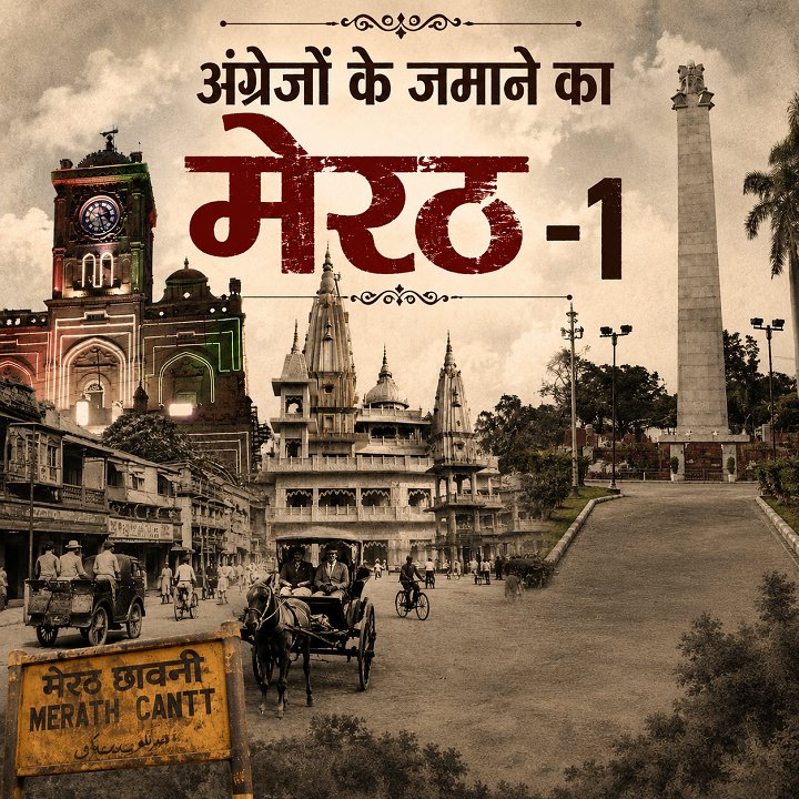 अंग्रेजों के जमाने का मेरठ -1