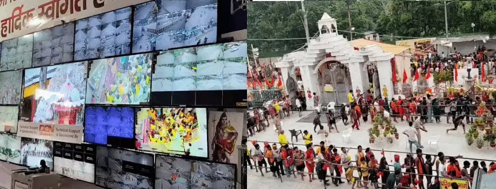 बारिश भी नहीं रोक पाई शिवभक्तों के कदम: मेरठ में शिवरात्रि पर औघड़नाथ मंदिर में उमड़ा आस्था का सैलाब , पुलिस-प्रशासन पूरी तरह अलर्ट