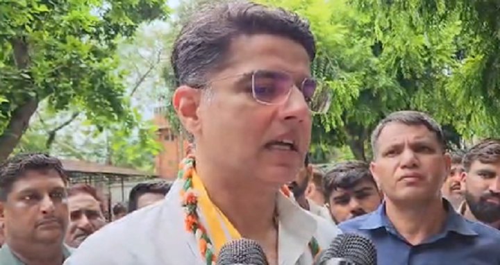 कांग्रेस नेता सचिन पायलट ने सरकार पर बोला हमला, कहा- सरकार को अपनी सोच बदलनी चाहिए