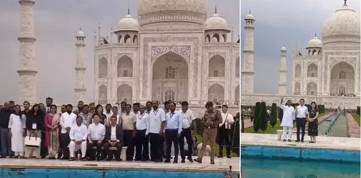 आगरा पहुंचा जापान का 240 सदस्यीय डेलिगेशन