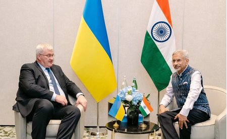 India Ukraine Ties: यूक्रेन के स्वतंत्रता दिवस पर विदेश मंत्री डॉ. एस. जयशंकर ने दी बधाई; द्विपक्षीय साझेदारी और सहयोग को और मजबूत करने पर दिया जोर