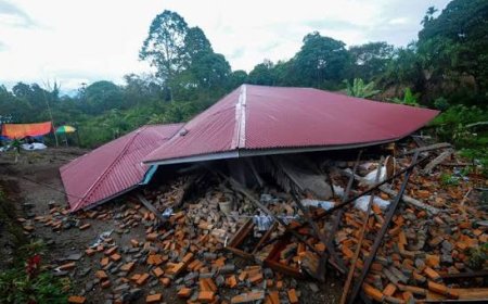 इंडोनेशिया के सुमात्रा में 6.1 तीव्रता का भूकंप