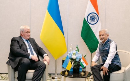 India Ukraine Ties: यूक्रेन के स्वतंत्रता दिवस पर विदेश मंत्री डॉ. एस. जयशंकर ने दी बधाई; द्विपक्षीय साझेदारी और सहयोग को और मजबूत करने पर दिया जोर