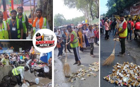 Meerut News: कांवड़ यात्रा के बाद स्वच्छता योद्धाओं ने संभाला मोर्चा, चंद घंटों में बदली सड़कों की तस्वीर