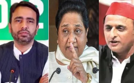 जयंत चौधरी को लेकर अखिलेश की टिप्पणी पर भड़कीं मायावती, लिखा- सपा गिरगिट की तरह रंग बदल लेती है