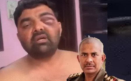 मेरठ में किसान नेता से मारपीट मामले में इंस्पेक्टर अखिलेश गौड़ सस्पेंड