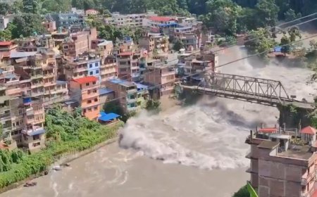 Nepal Flash Flood: नेपाल में मूसलाधार बारिश के बाद फ्लैश फ्लड का तांडव; 7 लोगों की मौत, कई लापता, सेना और पुलिस का बड़े पैमाने पर रेस्क्यू ऑपरेशन जारी 