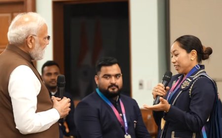 'हर आंसू की बूंद से लग रहा था जैसे गोल्ड मेडल टपक रहा है', मीराबाई चानू से बोले पीएम मोदी