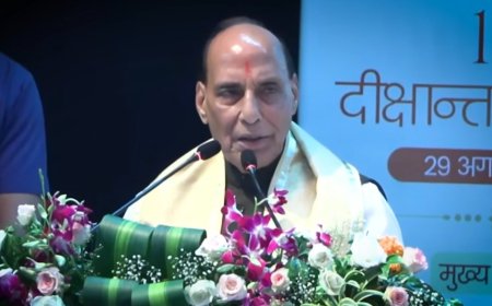 मेक इन इंडिया की ताकत के पीछे बिलीव इन इंडिया का आत्मविश्वास, युवाओं के दम पर भारत बनेगा सुपरपावर : राजनाथ सिंह
