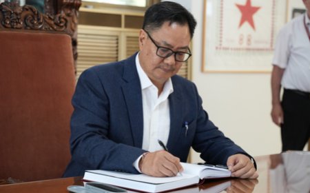 किरेन रिजिजू ने सर्बिया में यूगोस्लाविया म्यूजियम का किया दौरा; बेलग्रेड में NAM बैठक में करेंगे भारत का नेतृत्व 