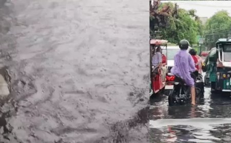मेरठ में तेज बारिश से कई इलाकों में जलभराव, नाले ओवरफ्लो, सड़कों पर बहा पानी; लोगों की बढ़ीं मुश्किलें