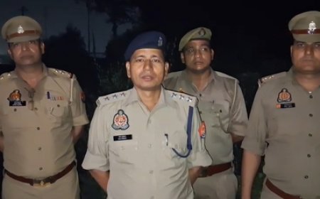 मेरठ: पुलिस मुठभेड़ में 5 हजार का इनामी बदमाश गिरफ्तार, पैर में लगी गोली