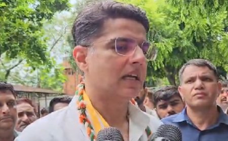 कांग्रेस नेता सचिन पायलट ने सरकार पर बोला हमला, कहा- सरकार को अपनी सोच बदलनी चाहिए