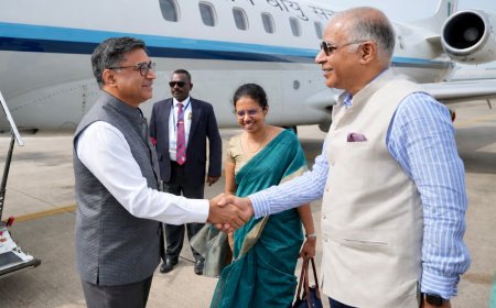 कोलंबो पहुंचे विदेश सचिव विक्रम मिस्री, शीर्ष नेतृत्व से करेंगे मुलाकात