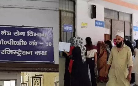 मेरठ में आंखों की एलर्जी और संक्रमण के मरीजों में बढ़ोतरी