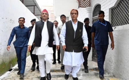 आजम पर ED की कार्रवाई को लेकर अखिलेश बोले- विपक्षी नेताओं को निशाना बना रही सरकार 