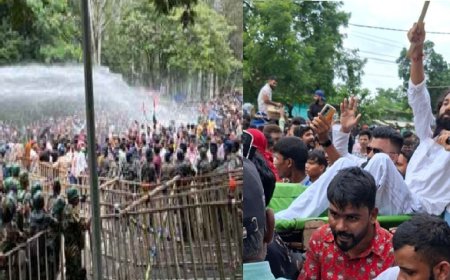 Jharkhand student Protest Update News : टूटते रहे बैरिकेड, अनशनकारी देवेंद्र को कंधों पर लेकर विधानसभा के करीब पहुंचे छात्र, आंदोलन में पहुंचे विधायक जयराम