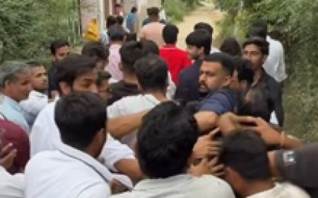 Jaipur School Inspection Clash: जयपुर में सरकारी स्कूल का निरीक्षण करने गई CJP टीम पर हमला; धक्का-मुक्की और गाड़ियों में तोड़फोड़ का आरोप, गांव में भारी बवाल