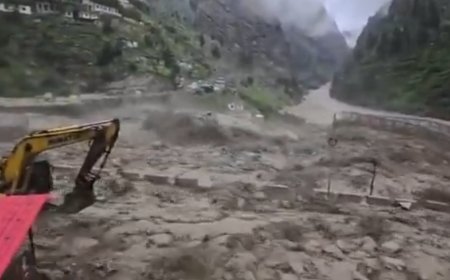 उत्तराखंड की नीति घाटी में तबाही, फ्लैश फ्लड में बहा बेली ब्रिज, भारत-चीन सीमा से जुड़े 15 गांव कटे