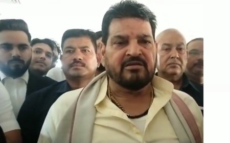 महिला पहलवानों से यौन शोषण के आरोप के मामले में बृजभूषण शरण सिंह बरी