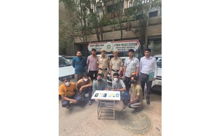 दिल्ली पुलिस ने 15.71 करोड़ रुपए के साइबर घोटाले का किया भंडाफोड़,  नौ गिरफ्तार