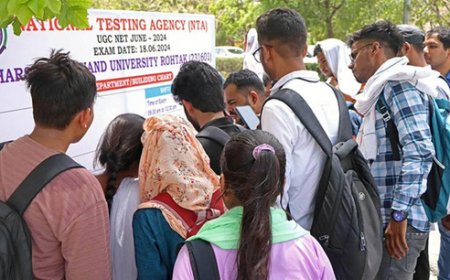 UGC-NET के अंग्रेजी, कॉमर्स और समाजशास्त्र के पेपर दोबारा कराएगा NTA; प्रश्नपत्रों में भारी गलतियों के बाद 9-10 सितंबर को होगी दोबारा परीक्षा