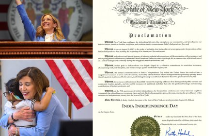 न्यू जर्सी और न्यूयॉर्क मनाएगा इंडियन इंडिपेंडेंस डे, गवर्नर मिकी शेरिल और कैथी होचुल का ऐलान