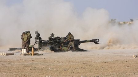 भारत-अमेरिका युद्ध अभ्यास में गरजी एम777 तोप, तबाह किए सभी लक्ष्य 