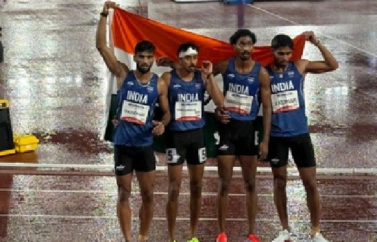 एशियन गेम्स: पुरुषों की 4x400 मीटर रिले में भारत को ब्रॉन्ज मेडल
