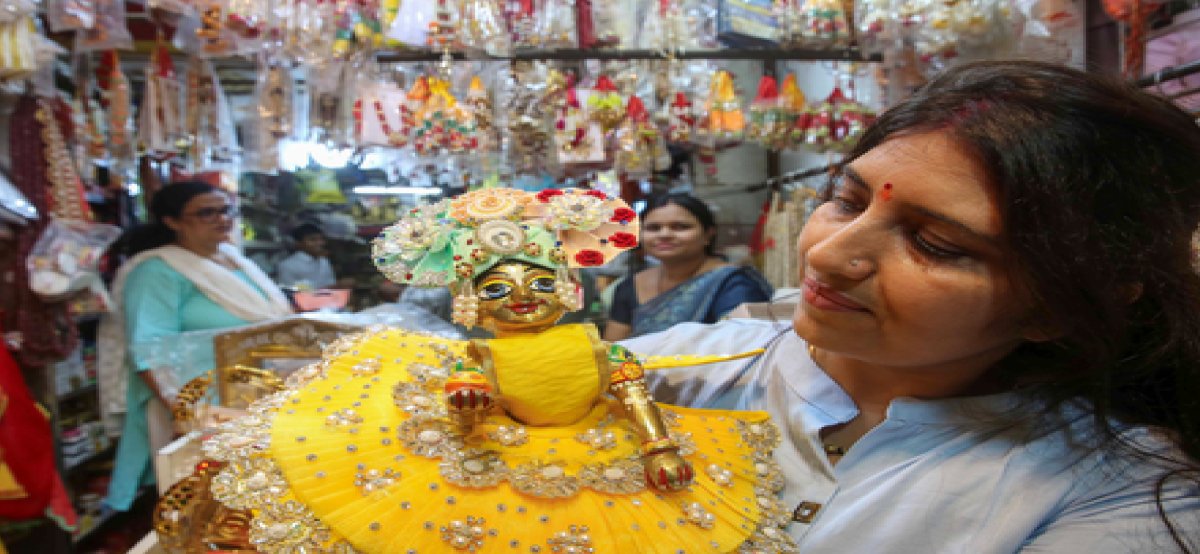 श्रीकृष्ण जन्माष्टमी पर देशभर में 40 हजार करोड़ रुपए से ज्यादा व्यापार होने की उम्मीद