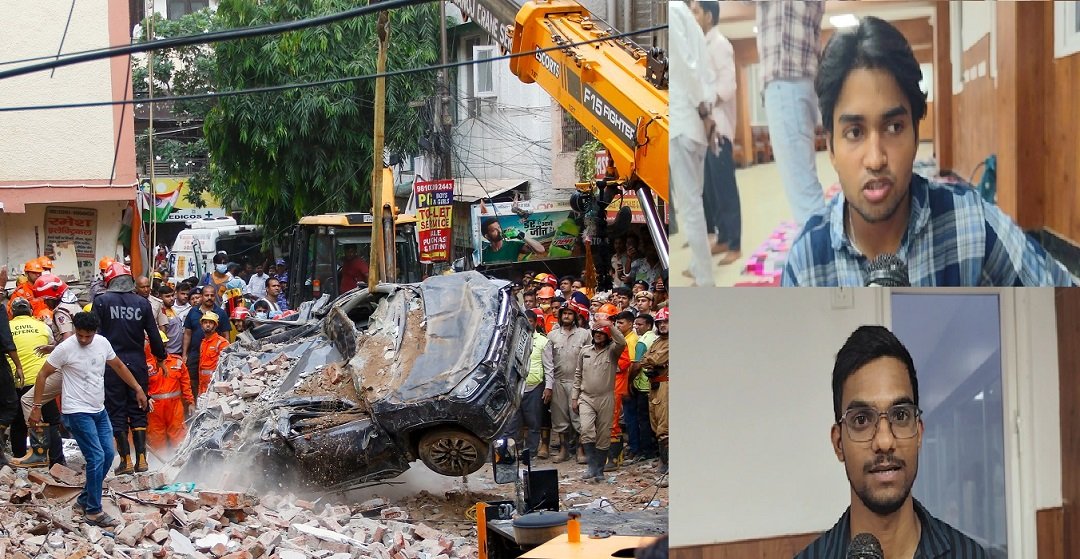 सत्य निकेतन हादसे के बाद पीजी-हॉस्टल के छात्रों में डर, बोले- दरारों वाले कमरों में रहने को मजबूर