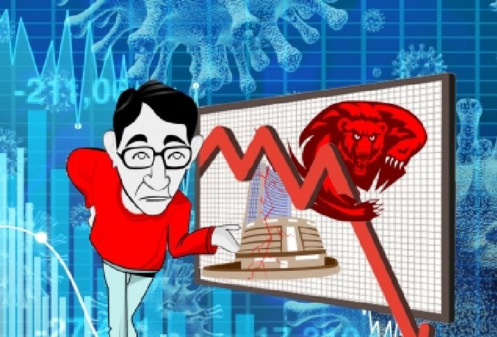 लगातार दूसरे दिन गिरा बाजार, सेंसेक्स 243 अंक फिसला; निफ्टी 22,700 के करीब 