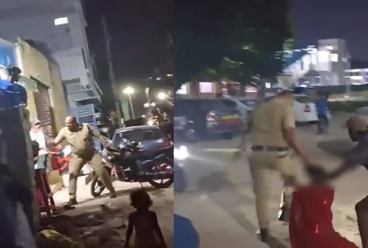 रेलवे स्टेशन पर महिला को बेरहमी से पीटा, बालों से घसीटा — वीडियो वायरल होते ही मचा बवाल