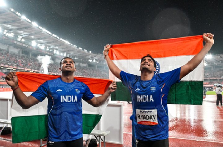 एशियन गेम्स: मेंस जैवलिन थ्रो में भारत का 'डबल धमाल', यशवीर को सिल्वर, रोहित ने जीता ब्रॉन्ज