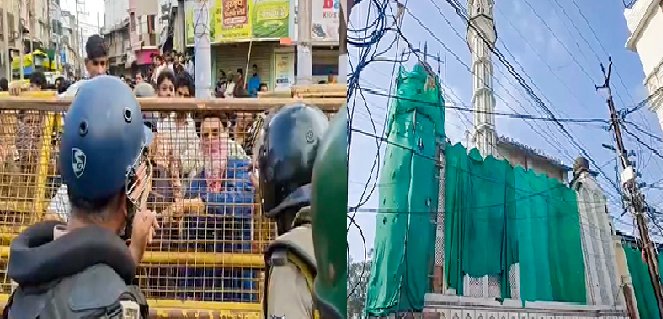 उज्जैन में बवाल के बाद मस्जिद का हिस्सा तोड़ने को खुद तैयार हुआ मुस्लिम समाज 